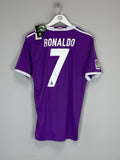 Ronaldo 7 x Real Madrid 2016/17 Classic Away Retro