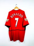 Ronaldo 7 x Manchester United 2002/04 Classic Home Retro