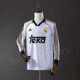 Real Madrid 1998/00 Classic Full Hand Home Retro