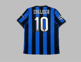 Sneijder 10 x Inter Milan 2010 Final Classic Home Retro