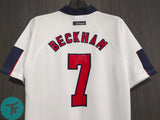 Beckham 7 x England 1998 WC Home Retro