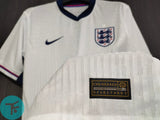 England Home 2024 Euro T-shirt, Authentic Quality