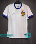 France Away 2024 Euro T-shirt, Showroom Quality