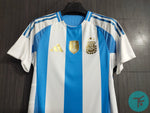 Argentina Home 2024 Copa America T-shirt, Authentic Quality