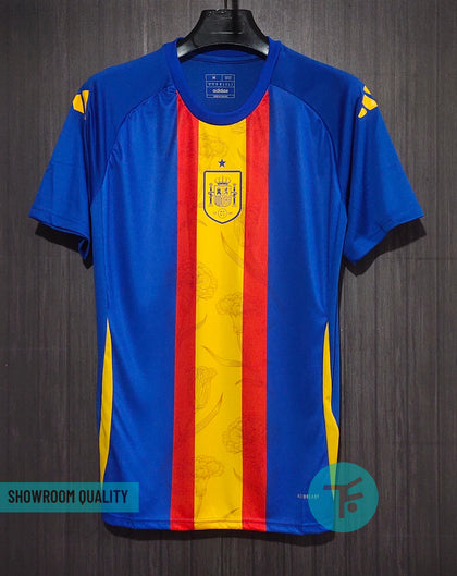 Spain Pre-match 2024 Euro T-shirt, Showroom Quality