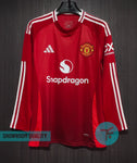 Full Hand: Manchester United Home T-shirt 24/25, Showroom Quality