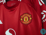 Full Hand: Manchester United Home T-shirt 24/25, Showroom Quality
