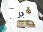 Beckham 7 x Manchester United 2001/02 Classic Third Retro - Reversible