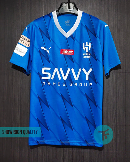 Al Hilal Home T-shirt 23/24, Showroom Quality with Neymar print