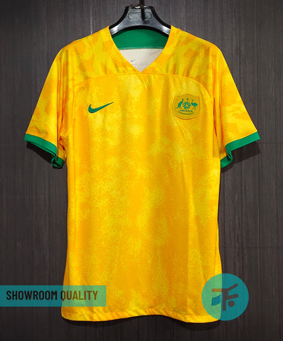 Australia Home 2022 FIFA WC T-shirt, Showroom Quality