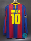 Barcelona Home 2010/11 Classic Retro in Full Sleeve with Messi-10 print