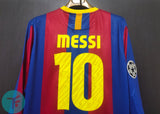 Barcelona Home 2010/11 Classic Retro in Full Sleeve with Messi-10 print