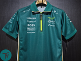 Aston Martin Aramco Cognizant F1 2025 Team Polo T-shirt