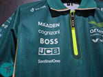 Aston Martin Aramco Cognizant F1 2025 Team Polo T-shirt