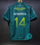 Aston Martin Aramco Cognizant F1 2025 Team Polo T-shirt