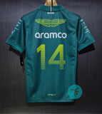 Aston Martin Aramco Cognizant F1 2025 Team Polo T-shirt