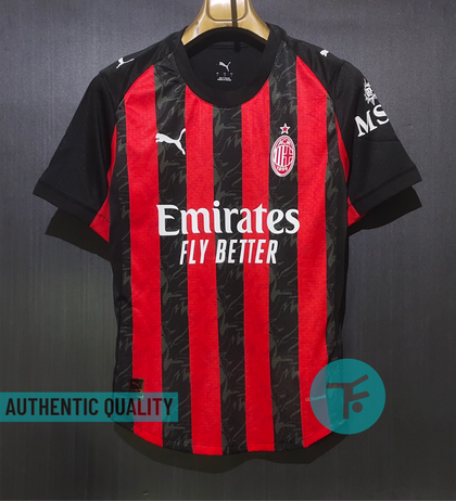 AC Milan Home T-shirt 25/26, Authentic Quality