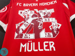 Muller 25 x Bayern Munich Home T-shirt 25/26, Authentic Quality