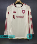 Full Hand : Liverpool Away T-shirt 25/26, Authentic Quality in EPL Font
