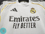 Full Hand : Real Madrid Home T-shirt 25/26, Authentic Quality