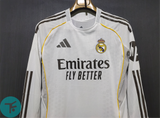 Full Hand : Real Madrid Home T-shirt 25/26, Authentic Quality