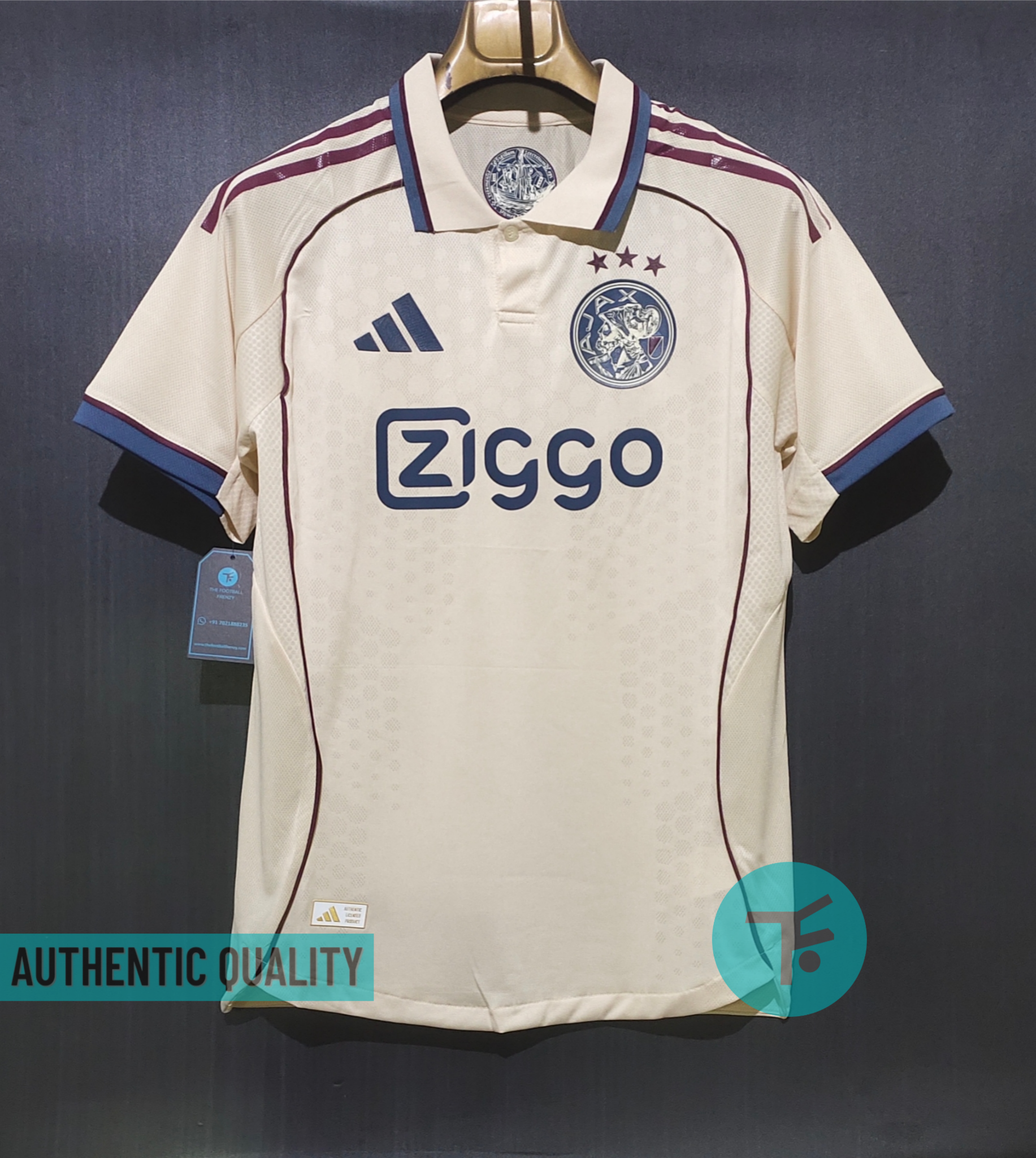 Ajax Third T-shirt 25/26, Authentic Quality – The Football Frenzy