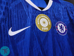 Chelsea Home T-shirt 25/26, Authentic Quality in Club Font