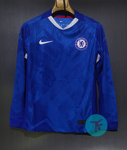 Full Hand : Chelsea Home T-shirt 25/26, Authentic Quality in Club Font