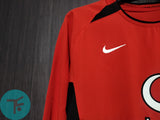 Manchester United 2002/04 Classic Home Retro in Full sleeves