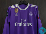 Ronaldo 7 x Real Madrid 2016/17 Classic Away Retro in Full sleeves