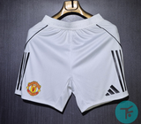 Manchester United White shorts, Authentic Quality
