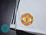 Manchester United White shorts, Authentic Quality