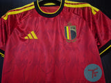 Belgium Home 2026 World cup T-shirt, Showroom Quality