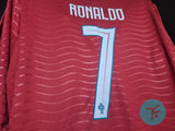 Ronaldo 7 x Full Hand - Portugal Home Showroom Quality T-shirt