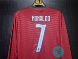 Ronaldo 7 x Full Hand - Portugal Home Showroom Quality T-shirt