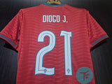 Diogo J. 21 x Portugal Home 2026 World cup T-shirt, Showroom Quality