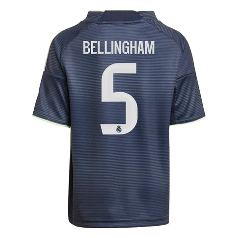 Bellingham 5 x Real Madrid Away T-shirt 25/26, Authentic Quality