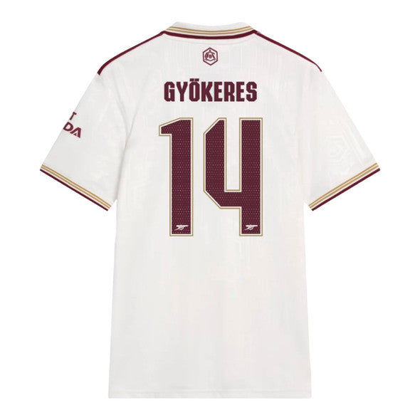Gyokeres 14 x Arsenal Third T-shirt 25/26, Authentic Quality – The