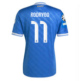 Rodrygo 11 x Real Madrid Third T-shirt 25/26, Showroom Quality