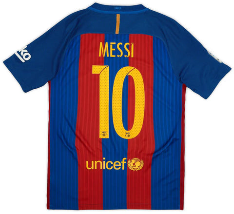 Messi 10 x Barcelona Home 2016/17 Classic Retro