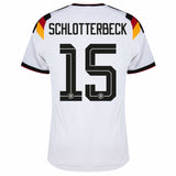 Schlotterbeck 15 x Germany Home 2026 World Cup T-shirt, Showroom Quality