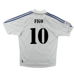 Figo 10 x Real Madrid 2001/02 Classic Home Retro