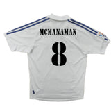 Mcnaman 8 x Real Madrid 2001/02 Classic Home Retro