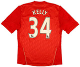 Kelly 34 x Liverpool 2010/12 Classic Home Retro