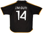 J.M.GUTI 14 x Real Madrid 1998/99 Classic Away Retro