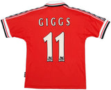 Giggs 11 x Manchester United 1998/99 Classic Home Retro