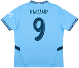 Haaland 9 x Manchester City Home T-shirt 24/25, Authentic Quality
