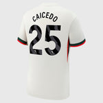 Caicedo 25 x Chelsea Away T-shirt 25/26, Authentic Quality