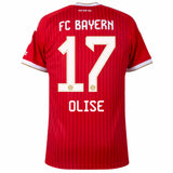 Olise 17 x Bayern Munich Home T-shirt 26/27, Showroom Quality