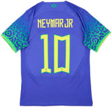 Neymar 10 x Brazil Away 2022 World cup T-shirt, Authentic Quality